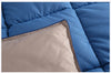 Hochwertige blaue Polycotton-Bettdecke