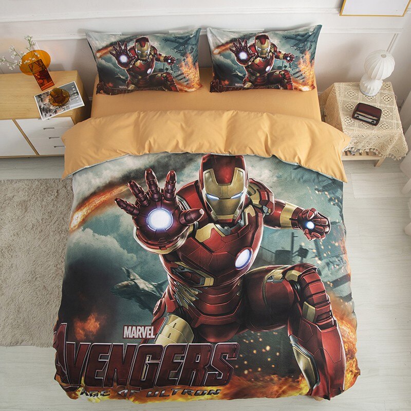 Avengers Iron Man Bettwäsche-Set