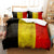 Bettbezug mit belgischer Flagge