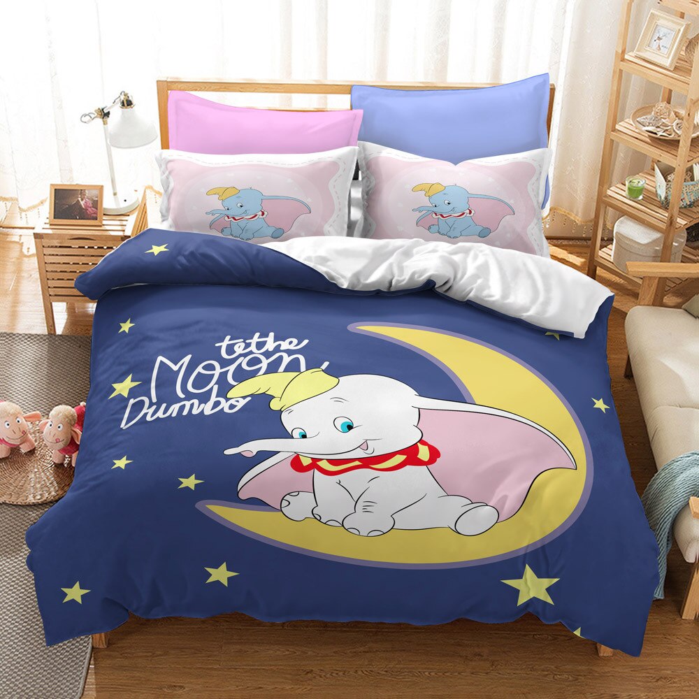 Dumbo On The Moon Bettbezug