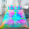 Farbexplosions-Bettbezug