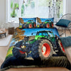 Großer grüner Traktor-Bettbezug