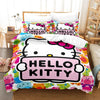 Bettbezug Hello Kitty Mehrfarbig