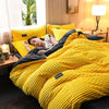 Ultraweicher Bettbezug aus Polycotton in Gelb
