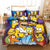 Bettbezug „Die Simpsons auf der Couch“.