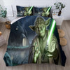 Meister Yoda Lichtschwert Bettbezug