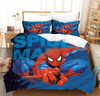 Blauer Bettbezug von Marvel Spider Man