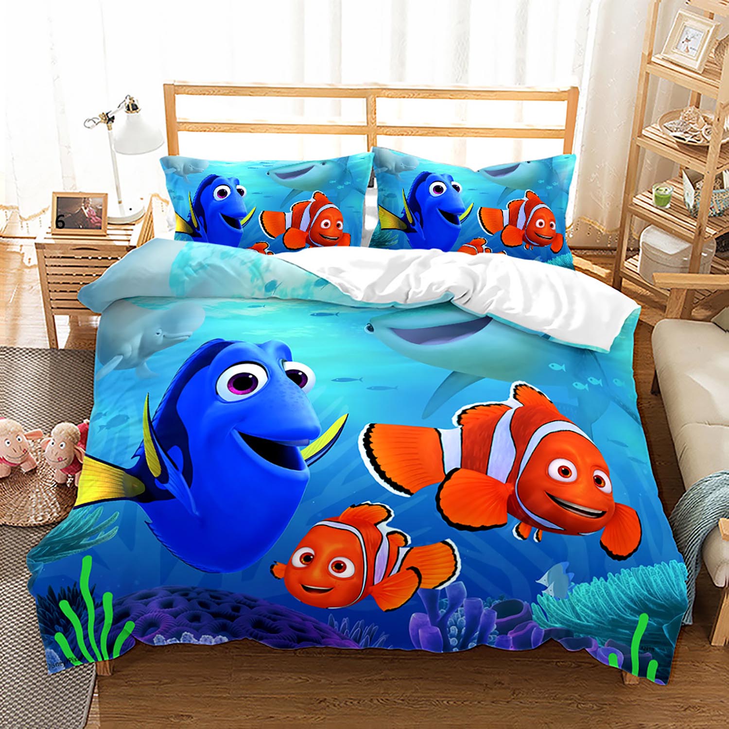 Nemo Sailor und Dory Bettbezug
