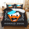 Donald Duck Schwarzer Bettbezug