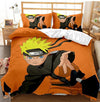 Orangefarbener Naruto-Bettbezug