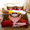 Naruto-roter Bettbezug