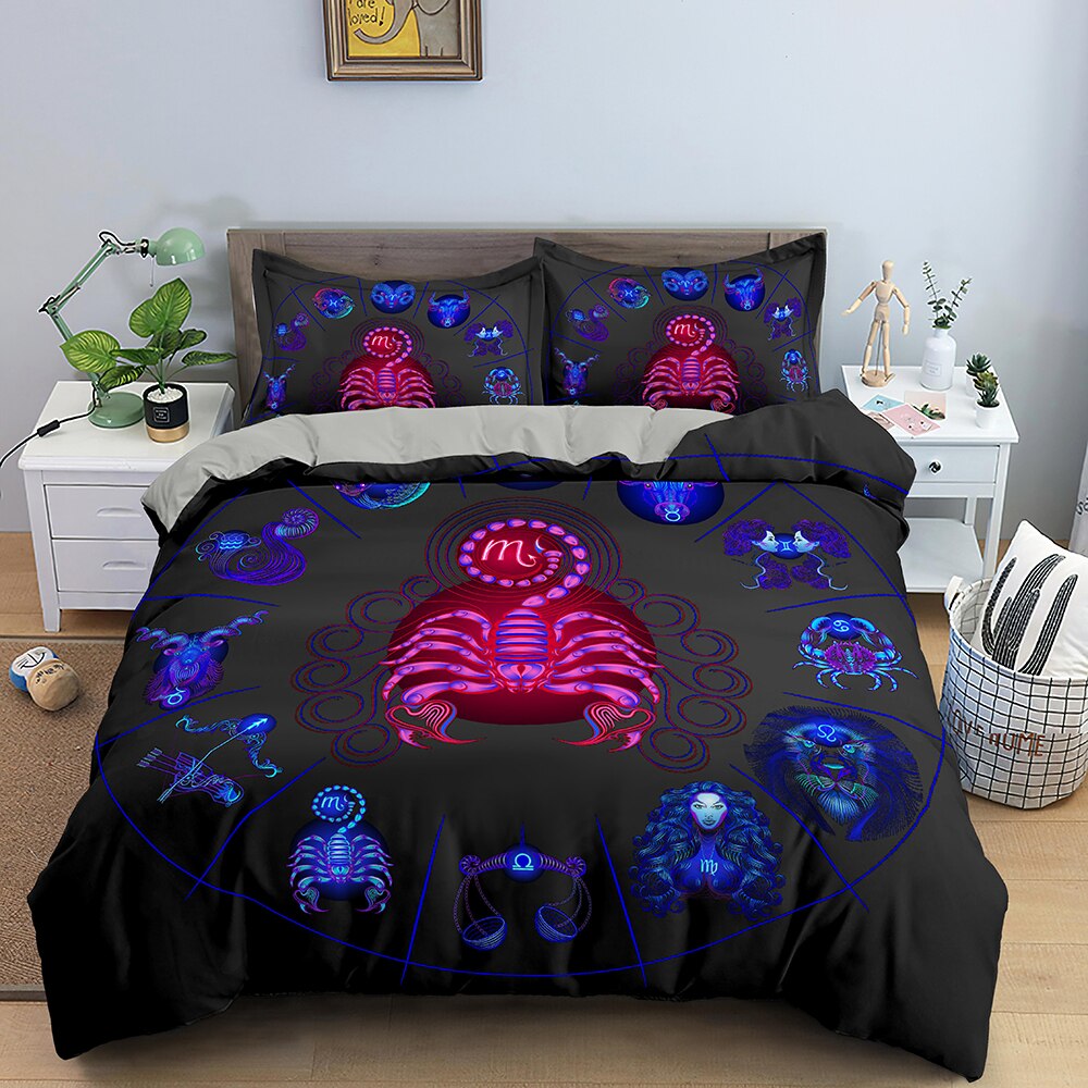 Bettbezug mit Sternzeichen Skorpion