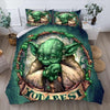 Star Wars Master Yoda Grüner Bettbezug