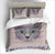 Bettbezug 220x240 Katzenmuster