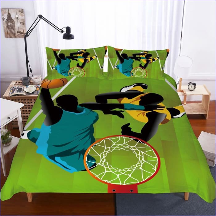 Basketball-Wettbewerb-Bettbezug