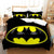 Batman-Logo-Bettbezug 140 x 200