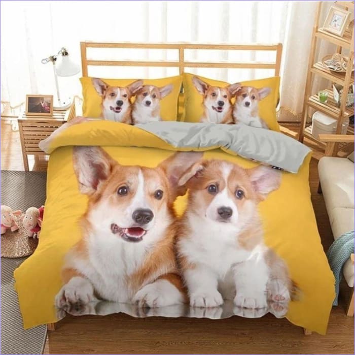 Duo Dogs Bettbezug