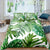 Bettbezug mit tropischen Blättern