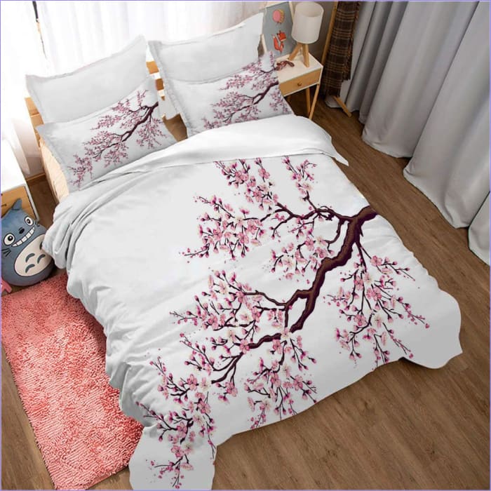 Kirschblüten-Bettbezug