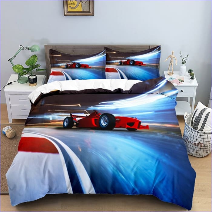 Formel-1-Rennstrecken-Bettbezug