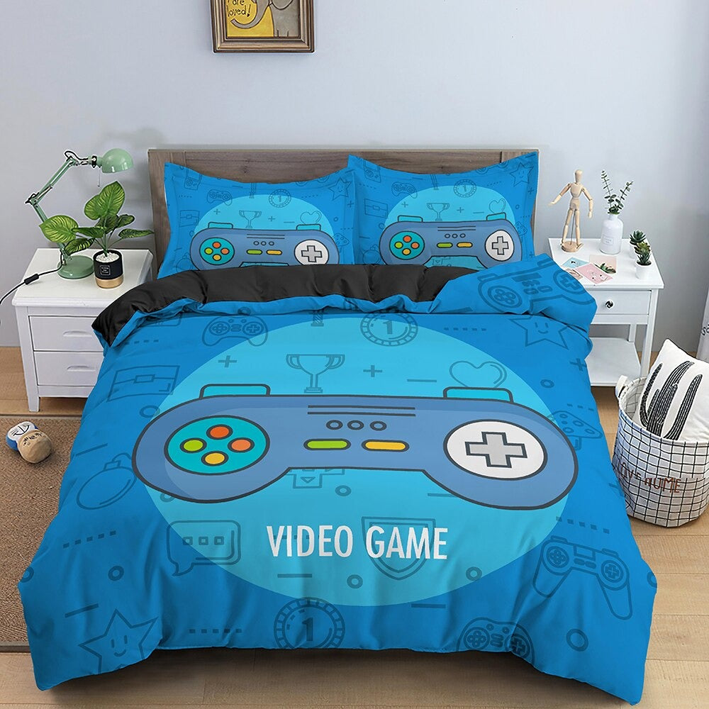 Kinder-Gamer-Bettbezug