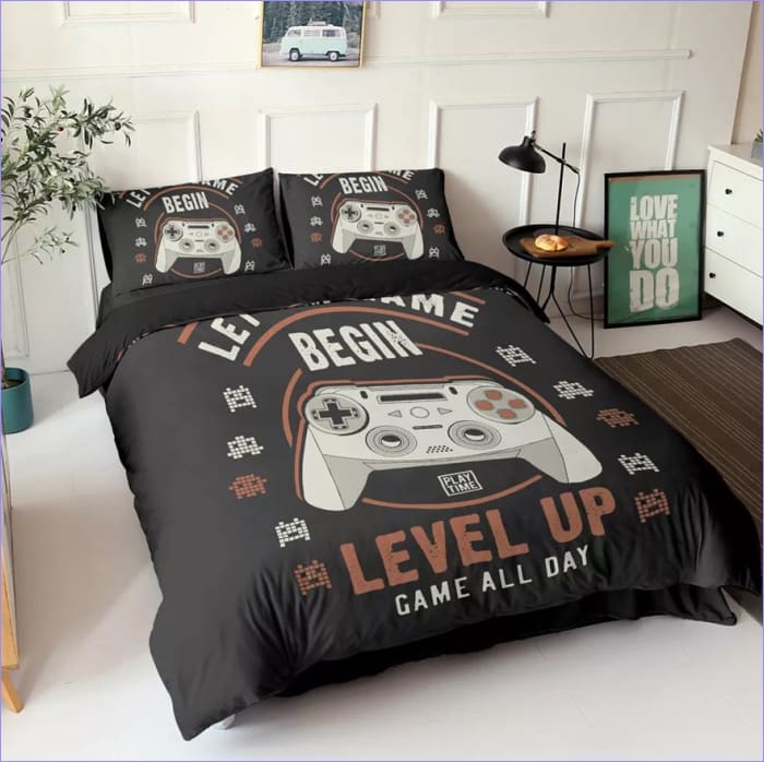 Level Up Gamer Bettbezug
