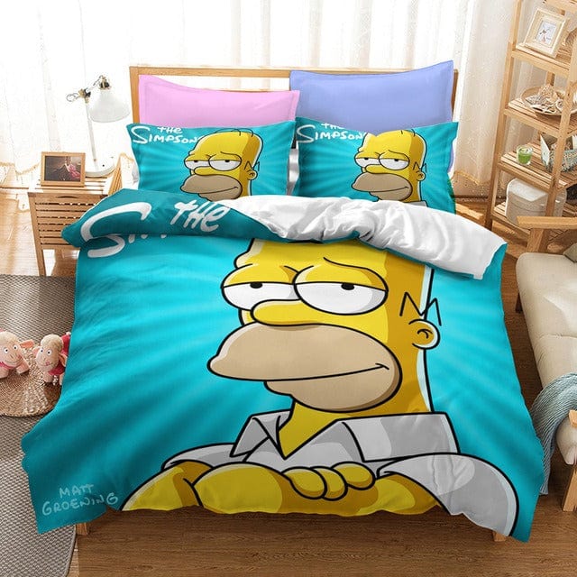 Homer Simpson 2-Personen-Bettbezug