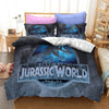 Jurassic World Blauer Bettbezug