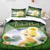 Grüner Tinkerbell-Bettbezug