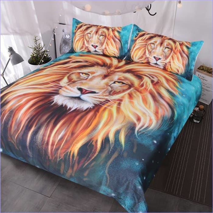 Bettbezug Löwe mit Mähne