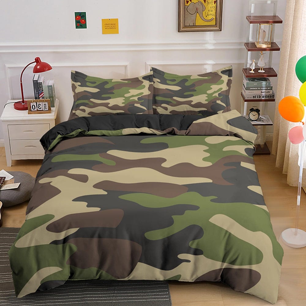 Militärischer Bettbezug