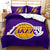 Bettbezug der NBA Los Angeles Lakers