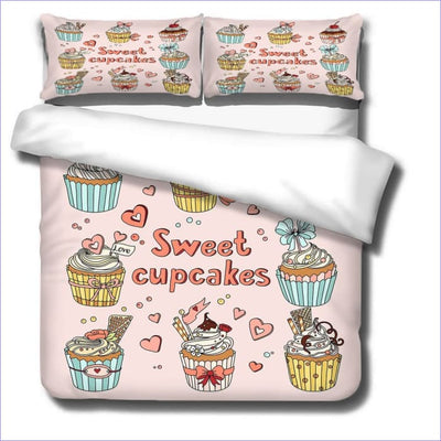 Originaler Cupcake-Bettbezug