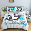 Be Happy Panda Bettbezug