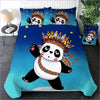 Panda in den Sternen Bettbezug