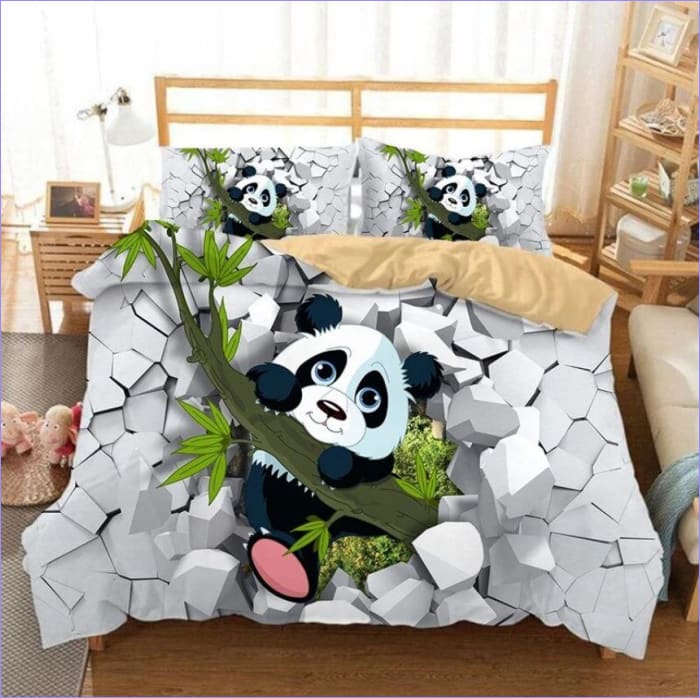 Bettbezug Panda auf seinem Ast