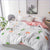 Rosa Kaktus-Bettbezug im skandinavischen Stil