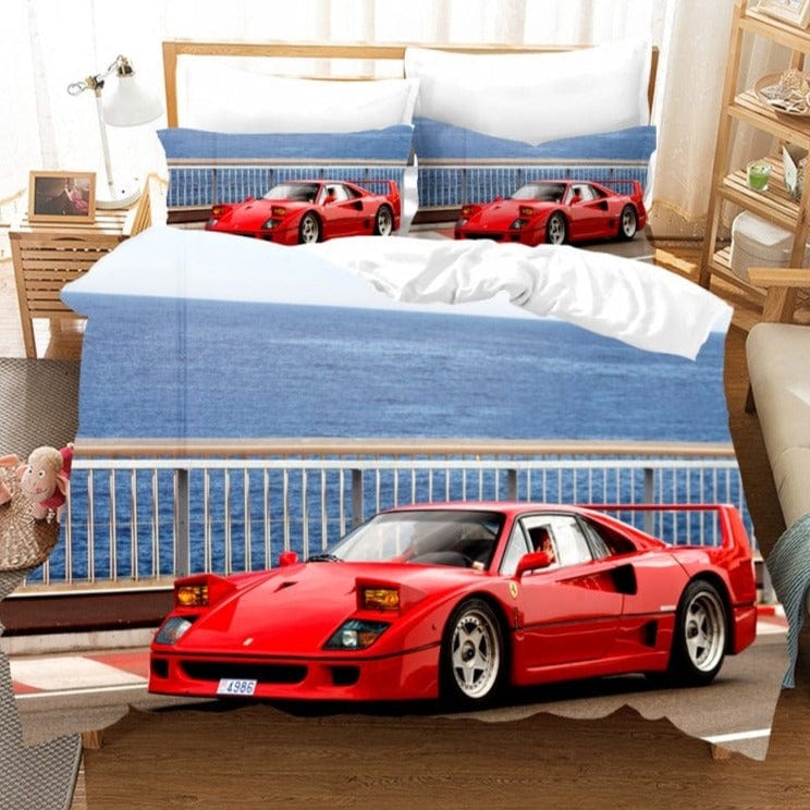 Ferrari-Auto-Bettbezug