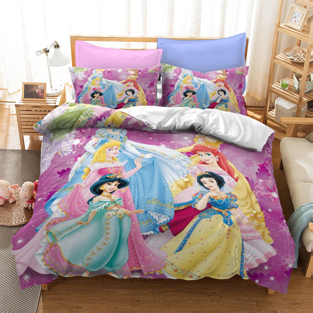 Bettbezug Disney-Prinzessinnen im Abendkleid